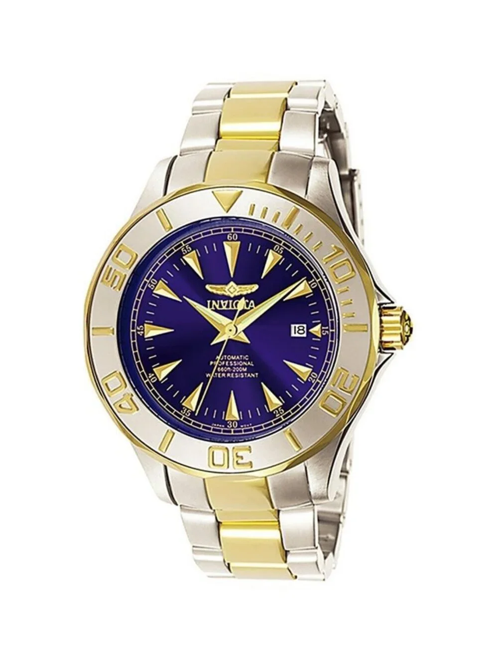 NWT Invicta Ocean Ghost III Automatic Blue Dial Two-tone Men's Watch